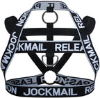 JOCKMAIL Mens Fitness Harness Shoulder Strap Mens Fitness Body Chest Half Harness Athletic Shoulder Strap Harness