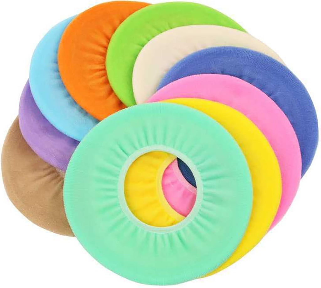 Tyenaza Toilet Seat Cover Pad, Stretchable Washable Soft Bathroom Toilet Seat Cushion Cover Universal Fit O Shaped