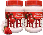 Fluff Marshmallow Spread, Delicious Strawberry Flavor, 7.5oz (Pack of 2)