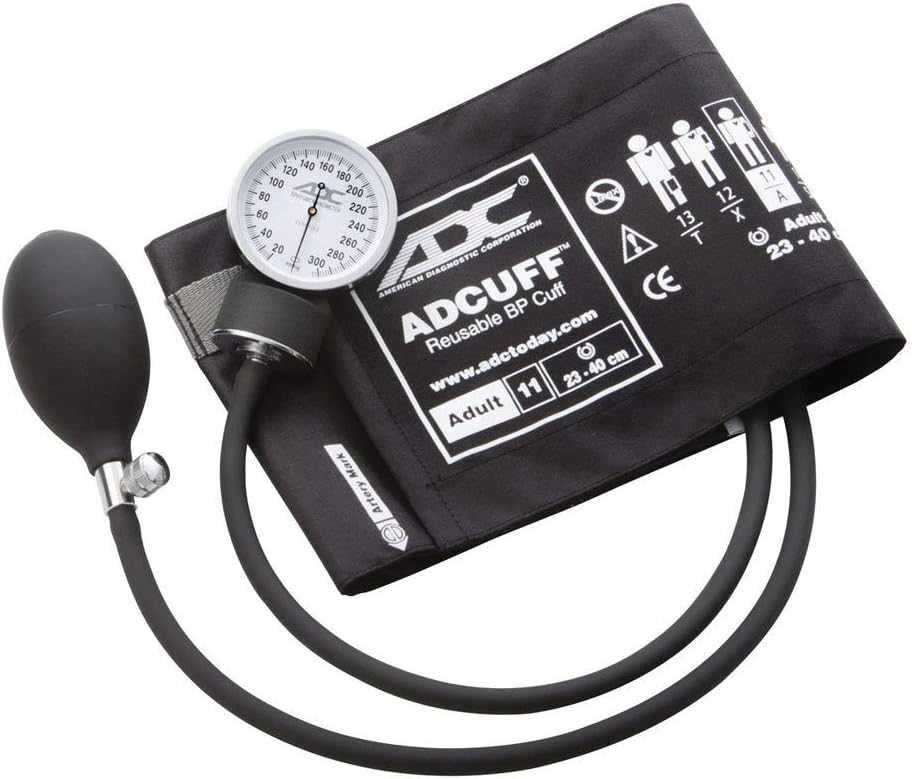 American Diagnostic Corporation PROSPHYG Aneroid Sphyg, Small Adult, Navy 1/EA