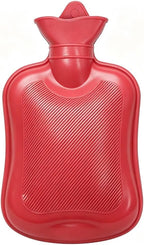 Hot Water Bottle Rubber, Durable Large Hot Water Bag for Pain Relief, Menstrual Cramps, Neck and Shoulders, Feet Warmer for Women and Girls 500ML