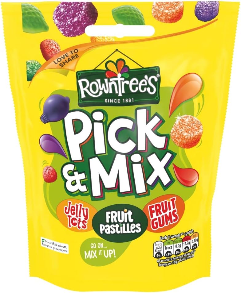 Nestle Rowntrees Pick and Mix Bag (Made in Ireland) 150g
