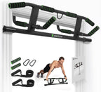 2026 Upgrade Multi-Grip Pull Up Bar with Smart Larger Hooks Technology - USA Original Patent, Designed, Shipped, Warranty