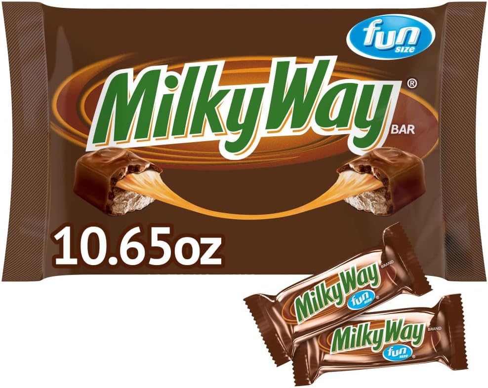 MILKY WAY Fun Size Milk Chocolate Candy Bars, 10.65 oz Bag