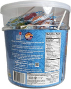 Zollipops Clean Teeth Pops Sugar Free Candy with Xylitol, Dye-Free Lollipops - Keto & Diabetic-Friendly, Dentist-Approved Treats for Kids (Natural Fruit Flavors, 1lb Tub)
