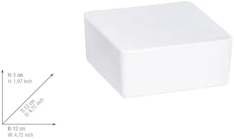 WENKO Cube Refill for Dehumidifier, Humidity and Moisture Absorber for Bathroom, Bedroom, Garage, Closet, 2800 Cubic Feet of Reach, 2.2lbs, 4.72 x 1.97 x 4.72 inch, Large, White