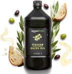 Amazon Fresh, Italian Extra Virgin Olive Oil, Cold Pressed, for Cooking, 2 Liter
