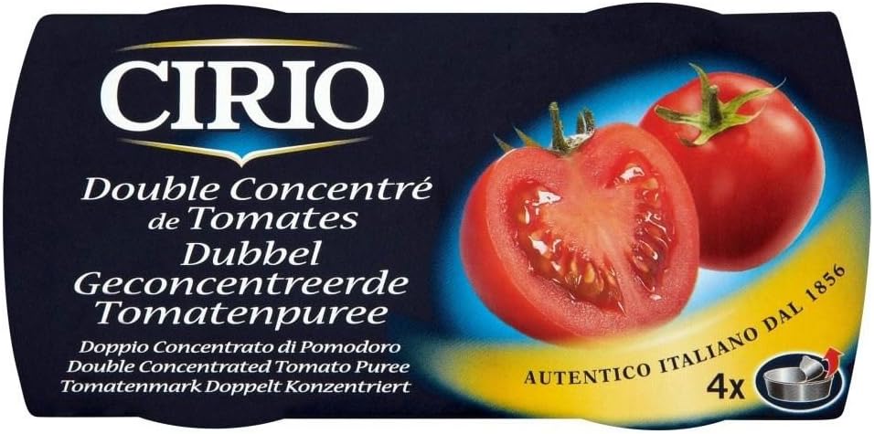 Cirio Tomato Puree Double Concentrate (4x70g)