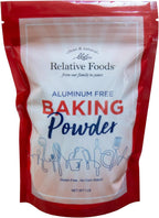 Baking Powder, 1 pound No added Aluminum, Corn Starch Free, gluten free. Made in our USA allergen free facility. Premium leavening agent.
