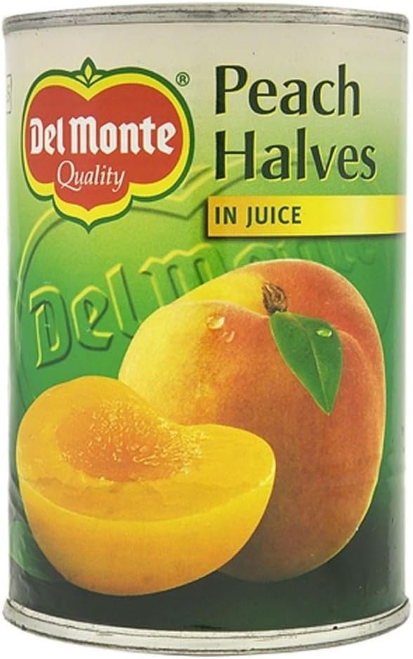 Del Monte Peach Halves in Juice (415g) - Pack of 2