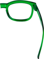 Eyekepper (Must Buy Both Eye) Metalless Reading Glasses Different Strength Each Eye Green-Right Eye+2.50