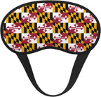 Maryland State Flag Sleep Mask 100% Light Blocking Eye Mask for Sleeping, Sleep Mask for Unisex for Travel/Nap