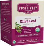Organic Positively Botanicals Company, Olive Leaf Herbal Tea Bags, 20 Count