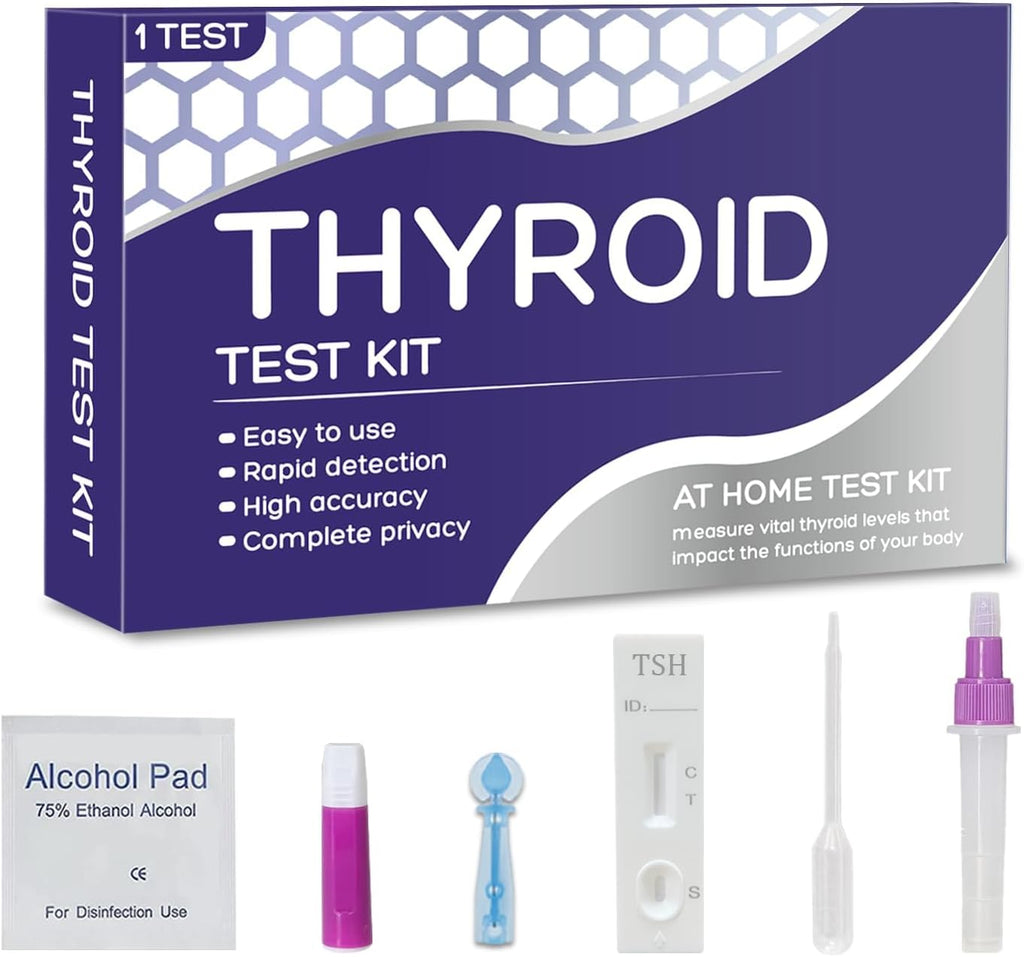Thyroid Test Kit at Home- Accurate and Reliable Rapid Thyroid Health Monitoring (1 Test)