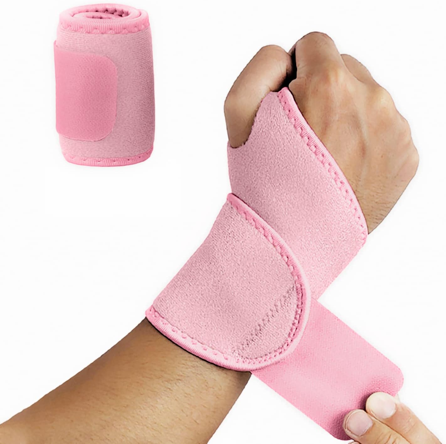NuCamper Wrist Brace Carpal Tunnel for Men Women Fit Left and Right Hand,Lightweight Adjustable Wrist Support Brace for Tendinitis,Sprains Arthritis,Pain Relief,Compression Wrist Wrap for