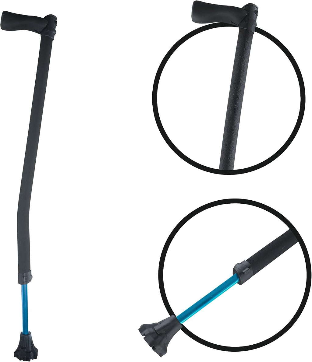 Scottie Cane - Ultimate Comfort, Stability and Balance - HSA/FSA Eligible - Adjustable Heavy Duty Walking Cane for Seniors, Men, Women - Stylish and Travel-Ready - Strong Support Cane