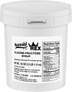 Rex Glucose Fructose Syrup | Product of Italy | Perfect for Baking, Confectionery, Beverages, Sauces, and More, 3.3 Lbs (1.5 kg)