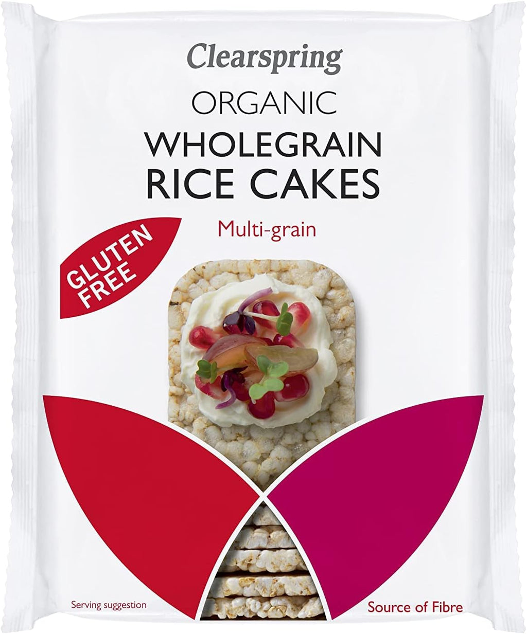 CLEARSPRING Organic Multigrain Rice Cakes, 130 GR
