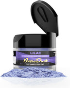 Bakell Brew Dust - Lilac Purple (4g) | Edible Shimmery Drink Glitter for Beverages, Drinks & Cocktails