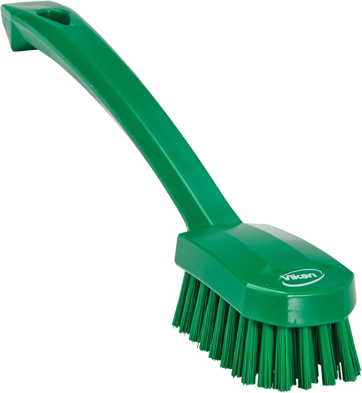 Vikan 30882 Brush,Utility,Medium,10.2",PP/PBT,Green