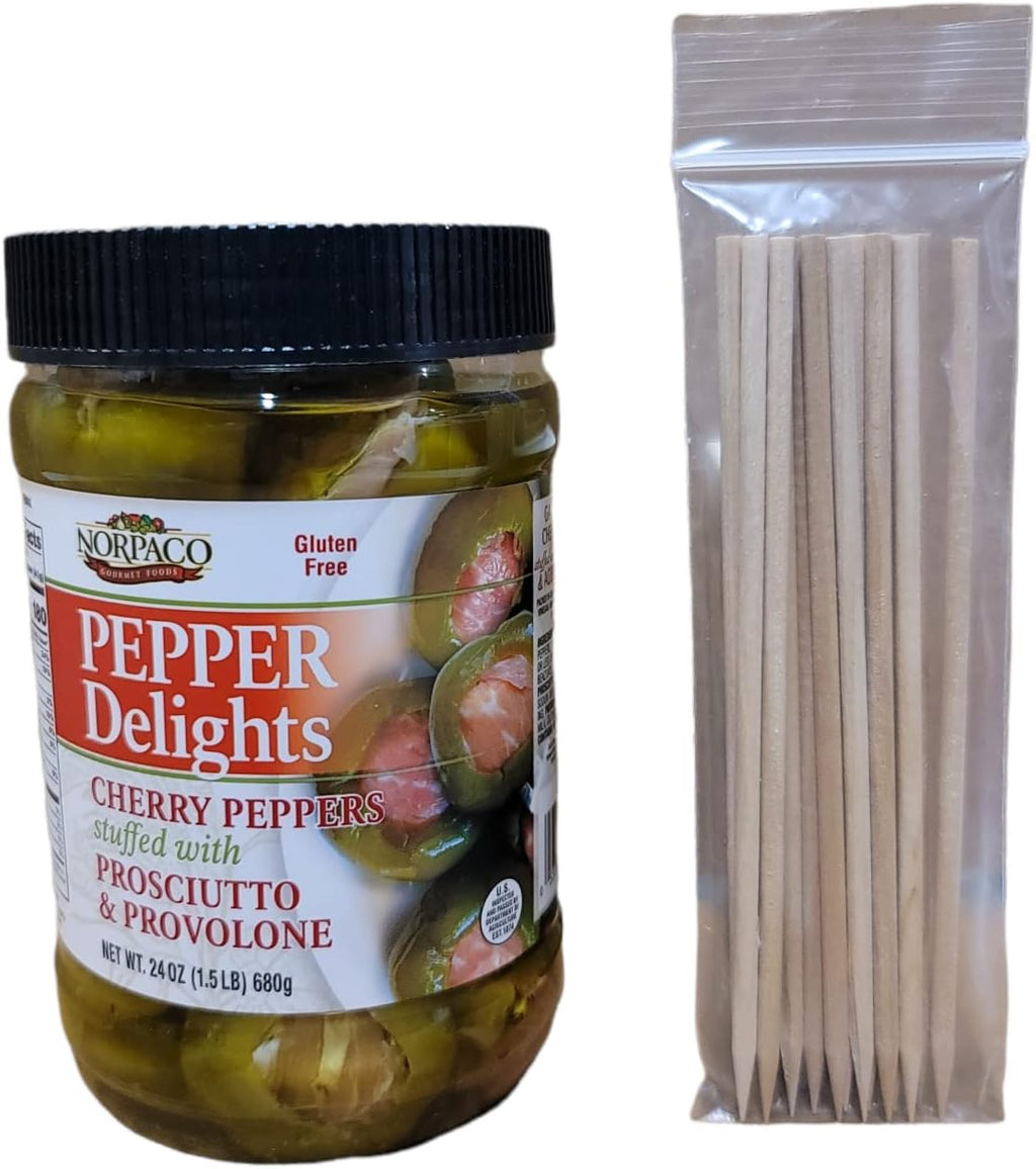 Norpaco Expect More Prosciutto and Provolone Stuffed Peppers, 1 ct. / 24 oz.