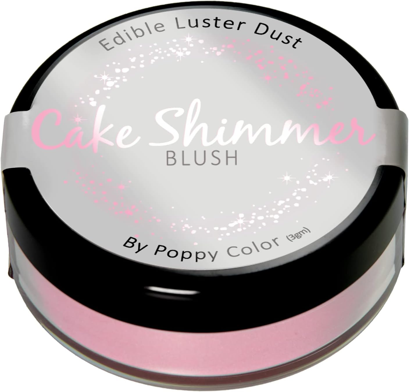 Cake Shimmer by Poppy Color - Edible Luster Dust - For Cakes, Cupcakes, Cake Pops & More (Blush)