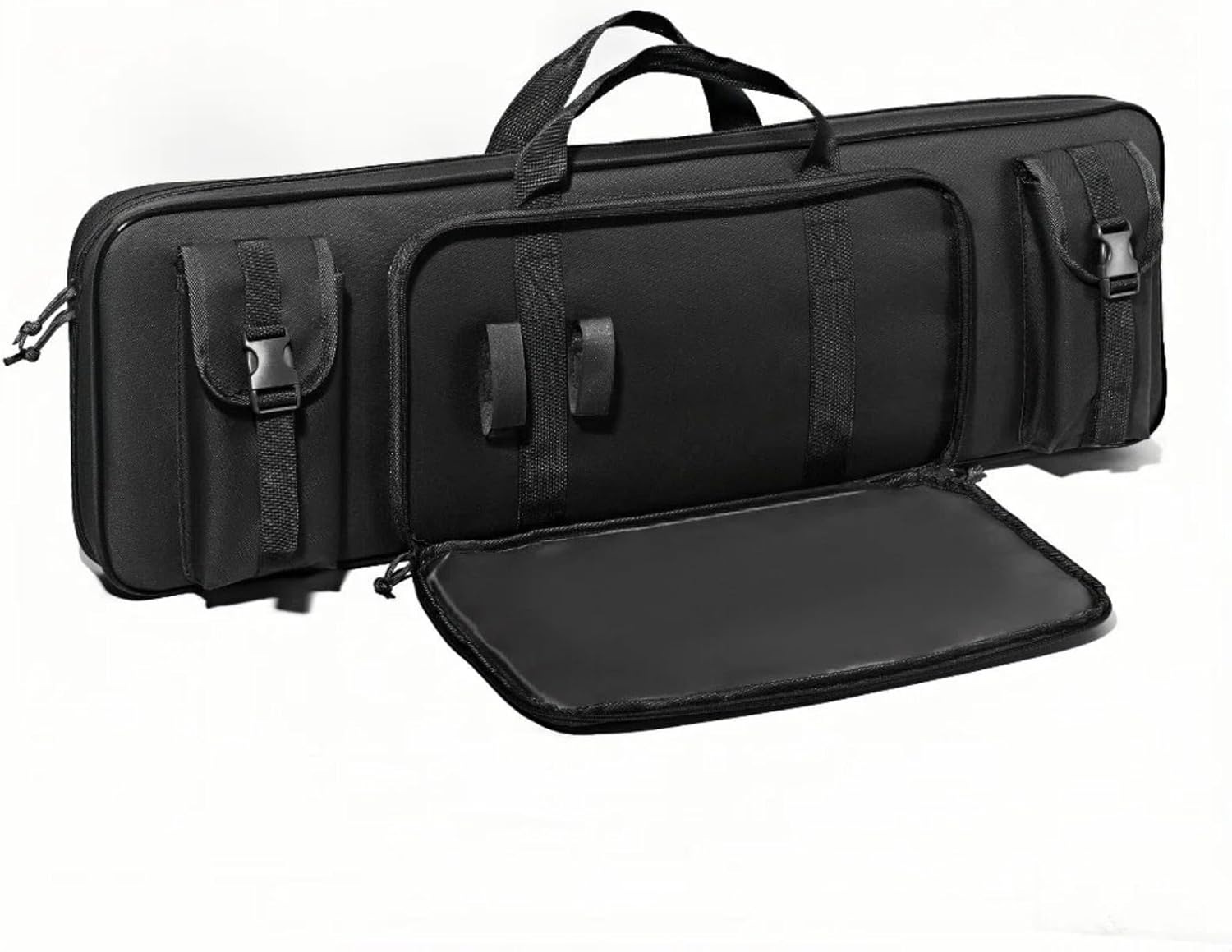 KOKKOYA Soft Gun Case for Rifles and Shotguns Long Scoped Rifle Range Bag Backpack 47" 36" with Tactical Pockets Durable Oxford Fabric Adjustable Sling Dual