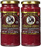 Zakuson Gourmet Horseradish with Beets 8.8 Oz (2-Pack)