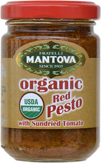 Mantova Organic Red Pesto, 4.6 Ounce (Pack of 4)