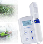Chlorophyll Meter Machine, 16GB Chlorophyll Content Meter, 0.0-99.9 SPAD High Precision, Leaf Temperature and Nitrogen Content, 0.8s Fast Measure, for Lab Research Center Plant Researcher