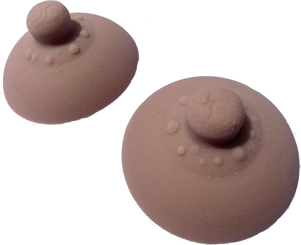 BIMEI 1 Pair Silicone Nipple Cover for Breast Form Crossdresser Cosplay 10H