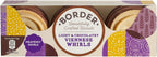 Border Biscuits Milk Chocolate Viennese 150 G (Pack of 6)