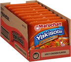 Maruchan Yakisoba Spicy Chicken Flavor, 4.11 Oz, Pack of 8, (4178990743)