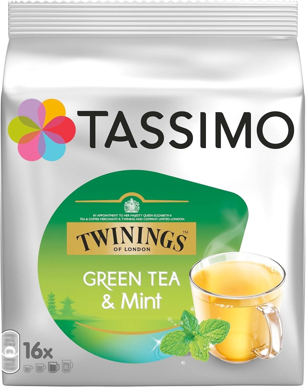 Tassimo Twinings Green Tea & Mint, 32 T-discs