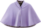 Warm Shoulder Shawl Cape Elderly Protective Soft Neck Heat Wrap Shoulder Warming Pad Thickened Wheelchair Care Shawl Blanket