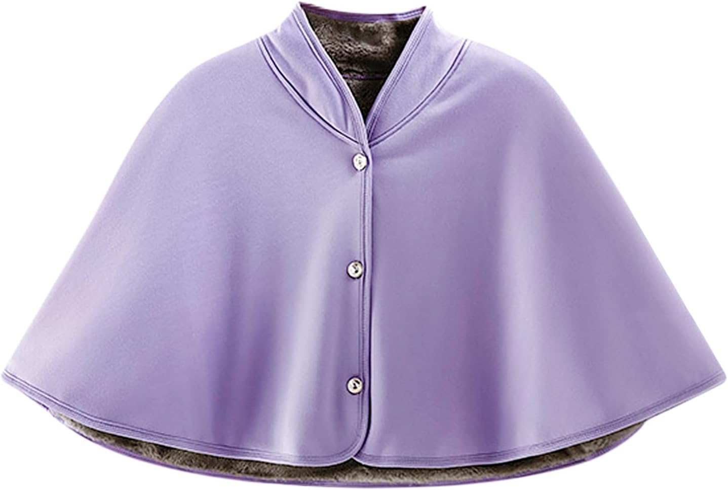 Warm Shoulder Shawl Cape Elderly Protective Soft Neck Heat Wrap Shoulder Warming Pad Thickened Wheelchair Care Shawl Blanket