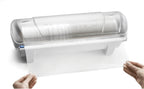 Tablecraft Film Wrapper Film Dispenser, Kenkut Single Roll of Plastic Food Cling Wrap and Aluminum Foil Holder, Slide Cutter, Heavy Duty Foodservice Restaurant Kitchen,White