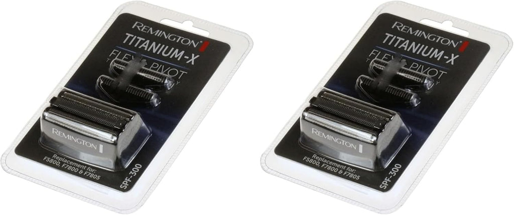 Remington Titanium-X Flex & Pivot Foil and Cutter F5800 & F7800 (Pack of 2)