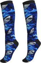 Compression Socks For Women & Men Circulation 15-20 Mmhg Knee High Best Support For Travel Running Athletic