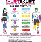 HurtSkurt® Premium Ice Therapy Sleeve – Turtle Bay Medium – Stretch-Fit Wearable Cold Compression Wrap for Knee, Leg, Elbow & Ankle Recovery