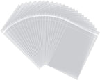 AIRSUNNY 200 Pcs 5-1/2" x 7-1/4" Clear Resealable Cello/Cellophane Bags Good for Bakery, Candle, Soap, Cookie Poly Bags