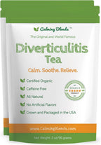 Diverticulitis Tea | All Natural, Caffeine Free, Digestive Health | 2 Pack