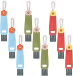 9 Pcs 3 in 1 Cup Lid Cleaning Brush, Multifunctional Bottle Cleaning Brush, Cup Lid Gap Cleaner for Home Kitchen