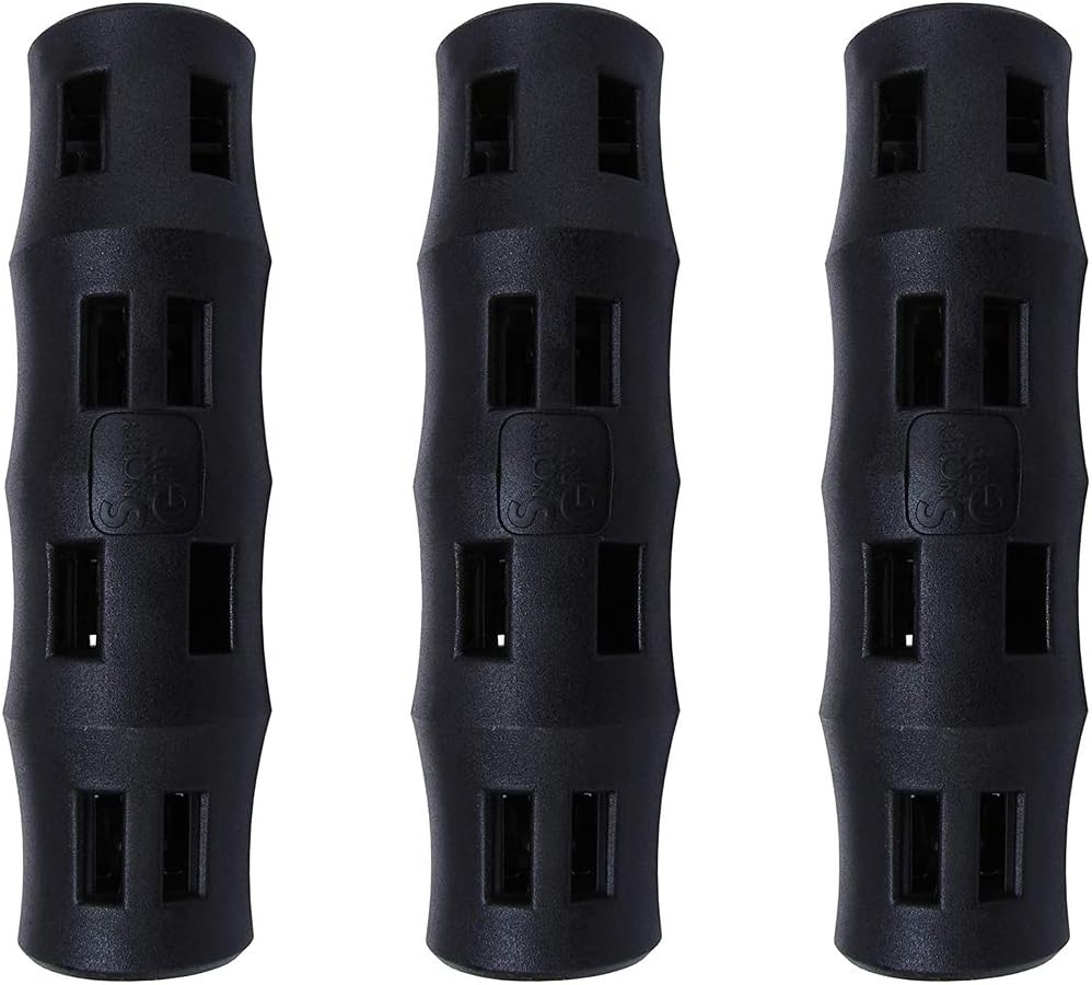 Ergonomic Replacement Bucket Handles (3 Pack) - BLACK