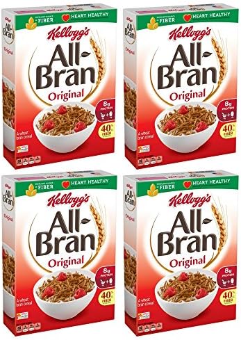 Kellogg's All, Bran, 18.3 oz (Pack of 4)