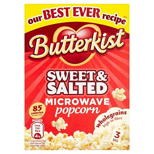 Butterkist Sweet & Salted Microwave Popcorn - 210g