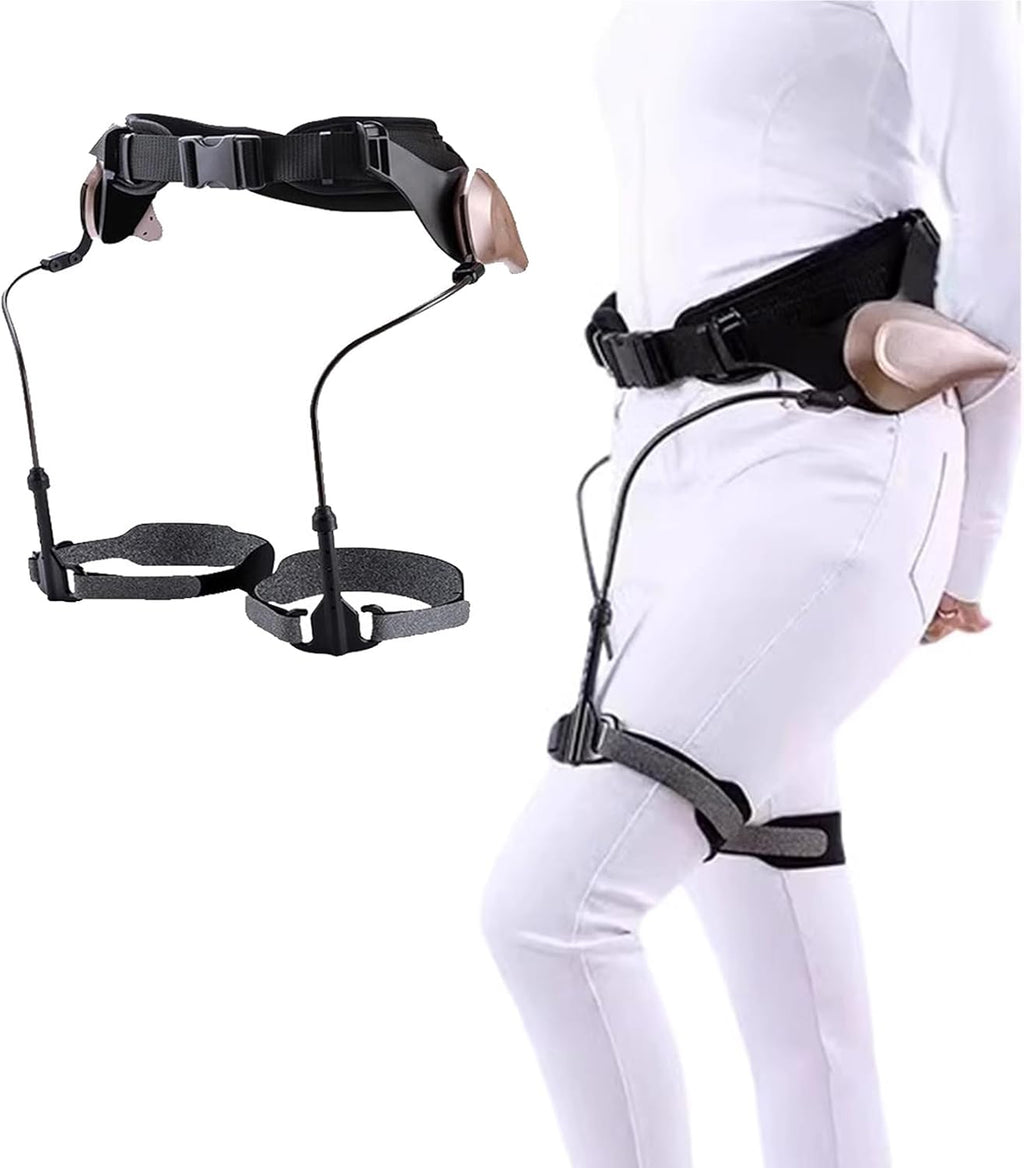 Wearable Exoskeleton Walking Device, Adjustable Waist and Leg Circumference Walking Assistance Devices, Walking Assistance Devices with Weak/Medium/Strong Three-Speed for Climb Steps(Left+Right)