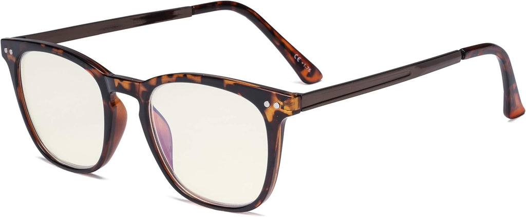 Eyekepper Blue Light Filter Glasses Men Women - Blocking UV Rays Anti Screen Glare Retro Computer Reading Eyeglasses