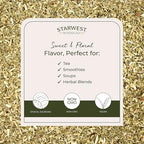 Starwest Botanicals Organic Passion Flower - Dried Loose Leaf Herb for Tea, Herbal Blends, & Smoothies, Natural Passiflora Incarnata, Cut & Sifted, Certified Kosher, Non-GMO - 4 oz Pouch