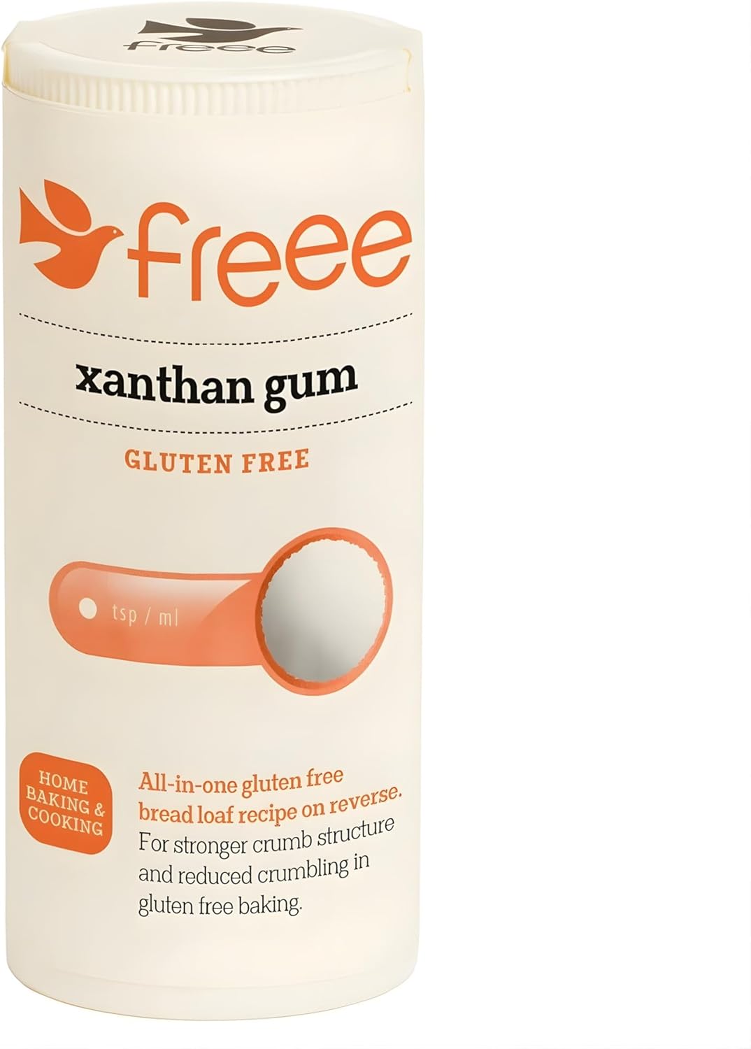 freee Gluten Free Xanthan Gum Powder 3.53 Oz (100 g) | Thickener, Binder & Stabilizer | For Baking, Sauces, Soups, Desserts, Ice Cream | Kosher, Vegan, GF, Halal | Imported from UK
